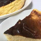 とろける食感！バスク風チーズケーキ